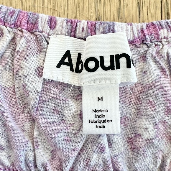 NWT Abound Nordstrom Floral Swing Cami Crop In Purple Windy Daisy Size Medium - Picture 9 of 10